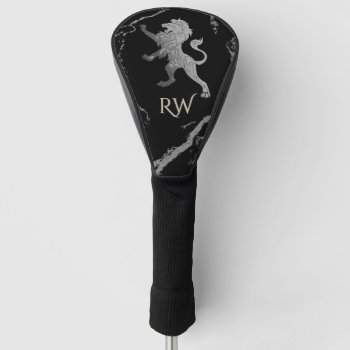 Silver Royal Lion Monogram