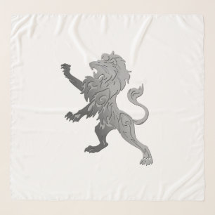 Silver Royal Lion Scarf
