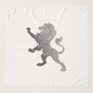 Silver Royal Lion Scarf