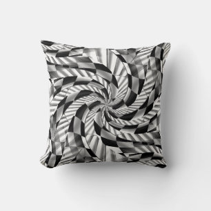 Silver Sailing... Throw Pillow