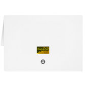 Silver Salmon Card (Back Horizontal)