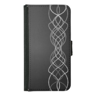 Silver Wallet Phone Case For Samsung Galaxy S5