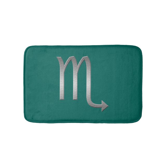 "silver" scorpio bathmat (Front)
