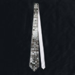 Silver Sequin Dazzle Glitz Glam Disco Mens Tie<br><div class="desc">Silver Sequin Dazzle Glitz Glam Disco Ball Glamour Mens Tie</div>
