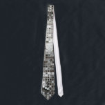 Silver Sequin Dazzle Glitz Glam Disco Mens Tie<br><div class="desc">Silver Sequin Dazzle Glitz Glam Disco Ball Glamour Mens Tie</div>