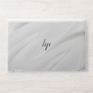 Silver Sequin Glitter HP Elite Book Laptop Skin