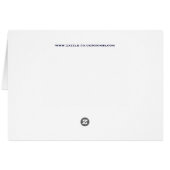 Silver Sequins Cards (Back Horizontal)