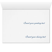 Silver Sequins Cards (Inside Horizontal (Bottom))