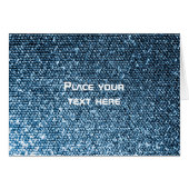 Silver Sequins Cards (Front Horizontal)