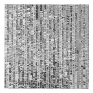 Silver sequins, glamorous seamless background. faux canvas print