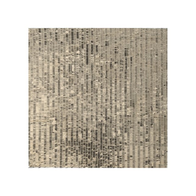 Silver sequins, glamorous seamless background. wood wall art (Front)