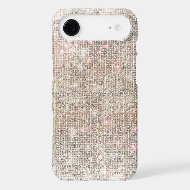 Silver Sequins iPhone 5 Tough Case (Back)