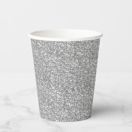 SILVER SEQUINS_PAPER PARTY CUPS