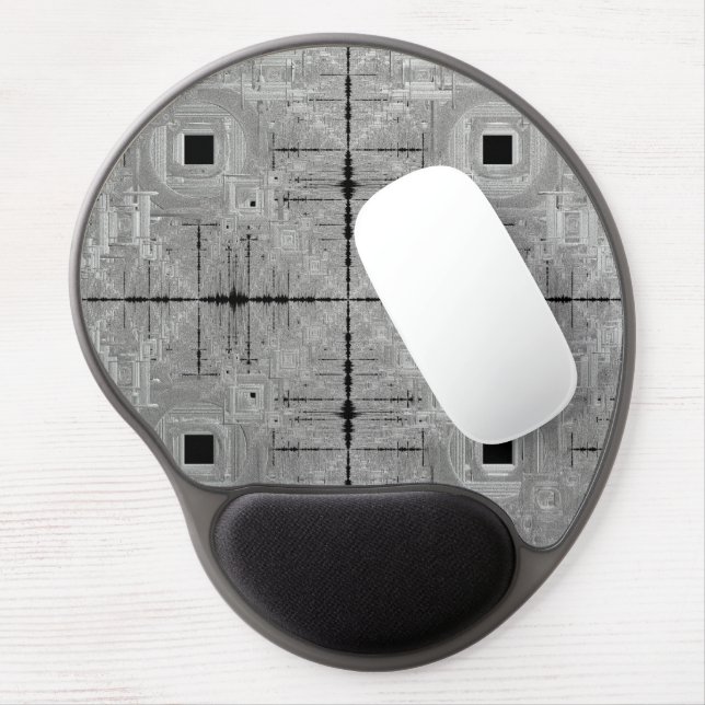 Silver Serenade Gel Mousepad (Left Side)