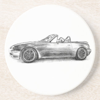 Silver Shadow MX5 Drink Coaster