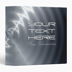 Silver shiny stainless steel metal binders 2