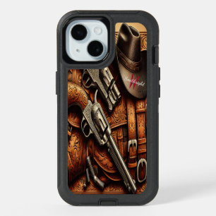 Silver Showdown iPhone 15 Case