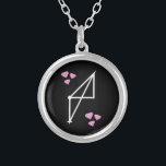 Silver Sigil Group Necklace<br><div class="desc">Silver plated pendant and necklace with private group sigil to attract wealthy partner</div>