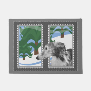 Silver Silken Doormat