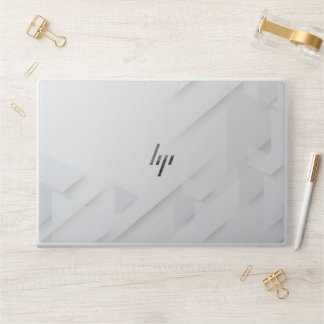 Silver Slim Modern Design HP Laptop Skin