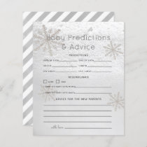 Silver Snowflake Baby Predictions & Advice