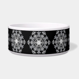 Silver Snowflake Bowl