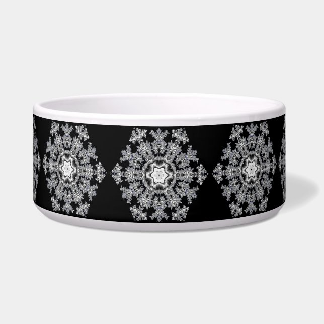 Silver Snowflake Bowl (Front)