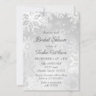 Silver Snowflakes Winter Bridal Shower