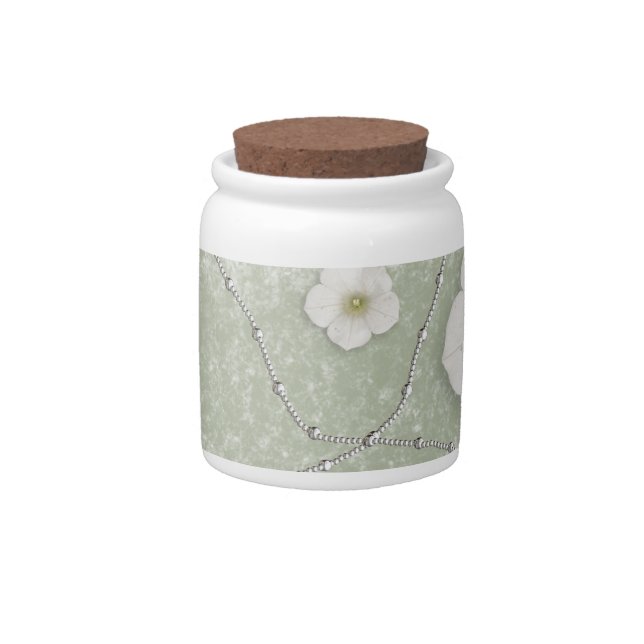 Silver Spa Candy Jar (Front)