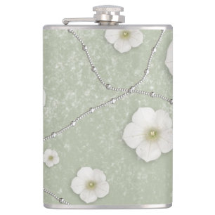 Silver Spa Flask
