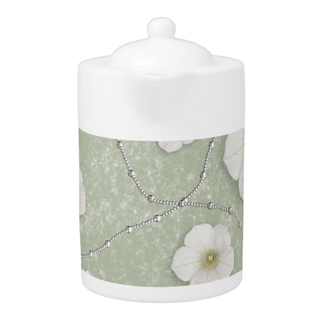 Silver Spa Teapot (Front)