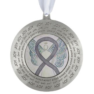 Silver Awareness Ribbon Meaning and Gifts - Awareness Gallery Art