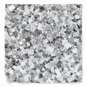 Silver Sparkle Bandana