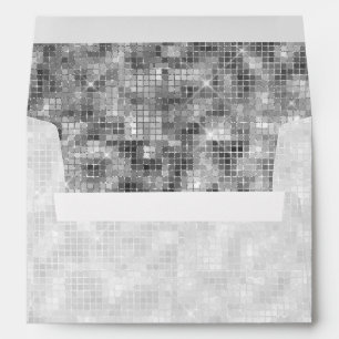 Silver Sparkle Envelope