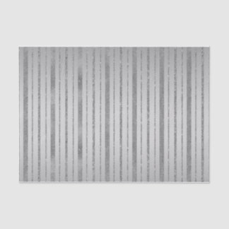 Silver Sparkles Brushed SilverFaux Glitter Stripes Tissue Paper
