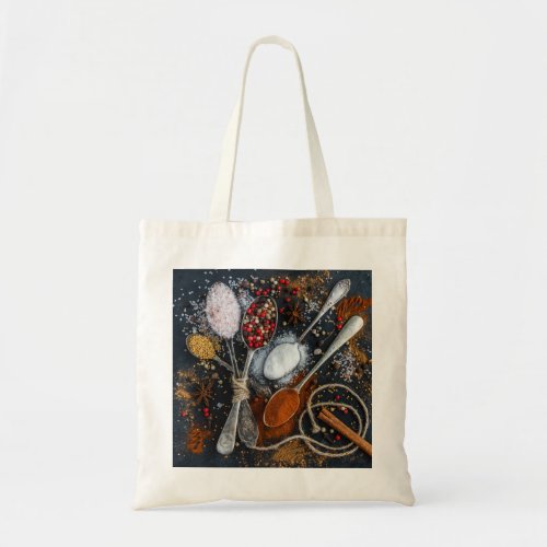 Silver Spoons  Spices Tote Bag