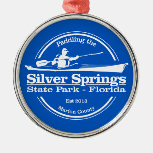 Silver Springs State Park (SK) Metal Ornament