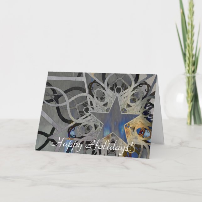 Silver Star Holiday Card (Front)