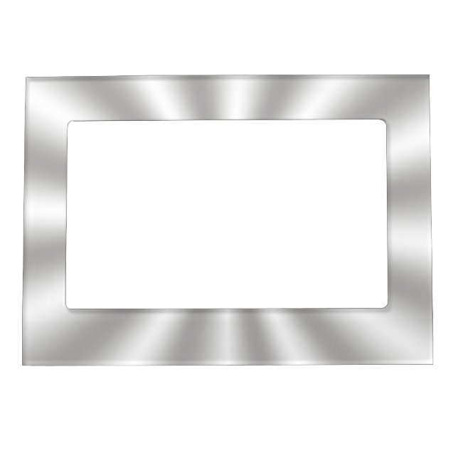 Silver Starburst Magnetic Frame (Front)