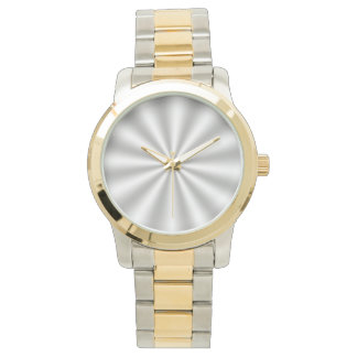 Silver Starburst Watch