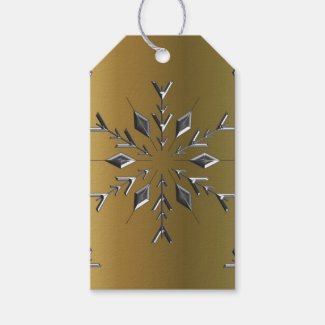 Silver Stars on Gold