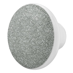Silver Stone Gary Gold Marble Purple Glitter Ceram Ceramic Knob
