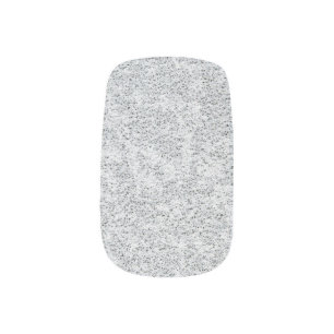 Silver Stone Gary Gold Marble Purple Glitter Minx Nail Art