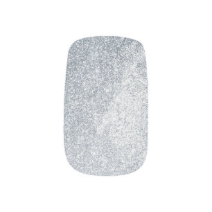 Silver Stone Gary Gold Marble Purple Glitter Minx Nail Art