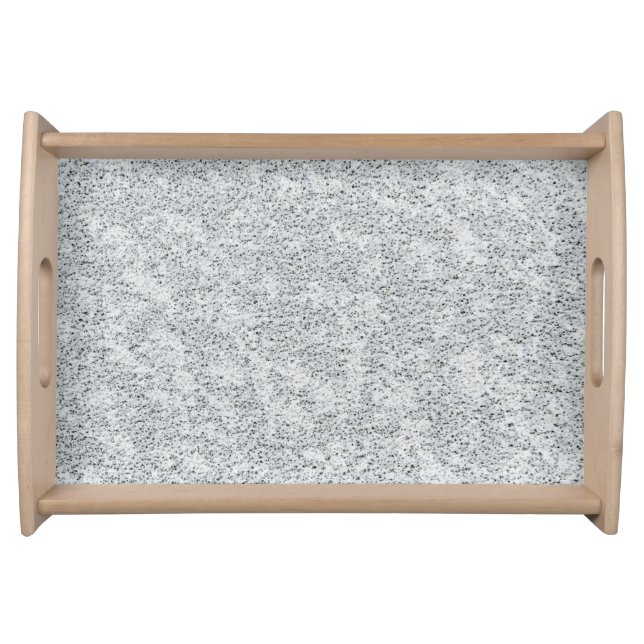 Silver Stone Gary Gold Marble Purple Glitter Serving Tray (Front)