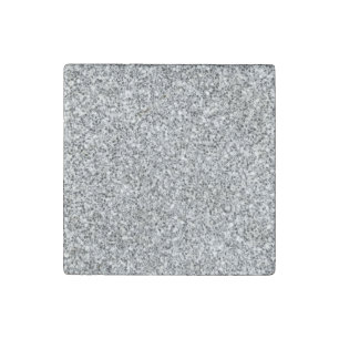 Silver Stone Gary Gold Marble Purple Glitter Stone Magnet