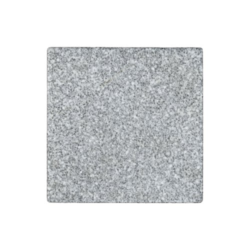 Silver Stone Gary Gold Marble Purple Glitter Stone Magnet