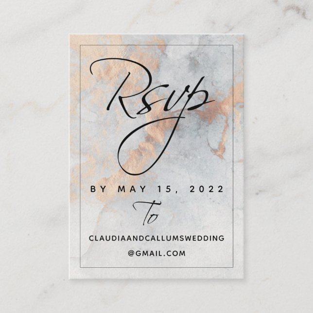 Silver Stone Quarry Online RSVP & Details Mighty Business Card (Front)