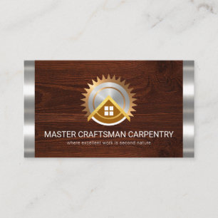 Silver Stripes Home Electrical Saw Business Card