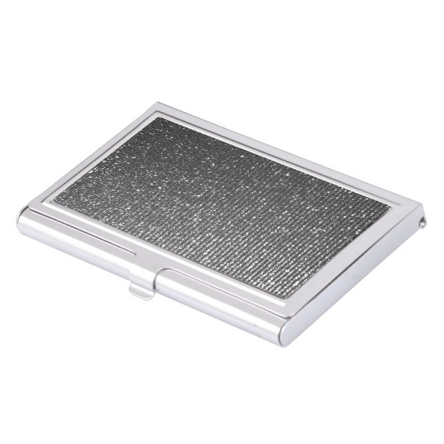 Silver Style Case For Business Cards (Front)